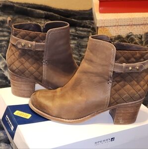 Sperry Women's Brown Ankle Boots